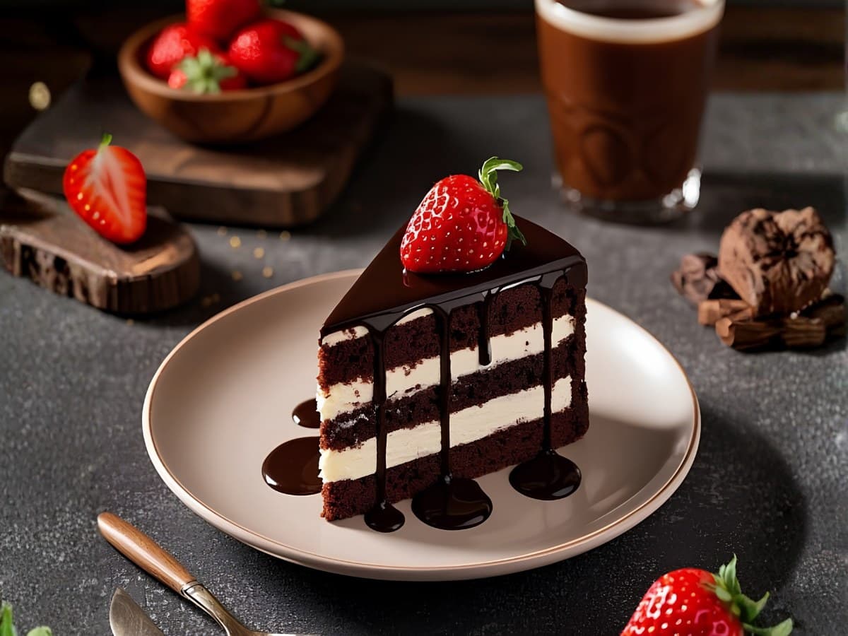 How We Create the Perfect Chocolate Drip Cake Finish